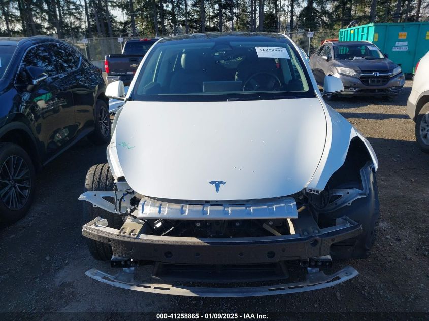 2021 Tesla Model Y Long Range Dual Motor All-Wheel Drive VIN: 5YJYGDEE9MF194352 Lot: 41258865