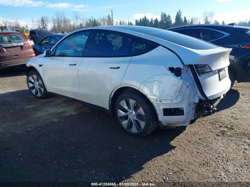 2021 Tesla Model Y Long Range Dual Motor All-Wheel Drive VIN: 5YJYGDEE9MF194352 Lot: 41258865