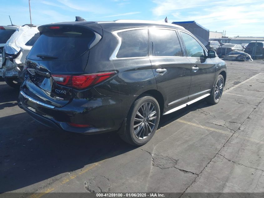 2020 Infiniti Qx60 Luxe VIN: 5N1DL0MN5LC525763 Lot: 41259100