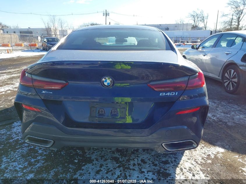 2020 BMW 840I Gran Coupe xDrive VIN: WBAGV4C01LCD97854 Lot: 41263040