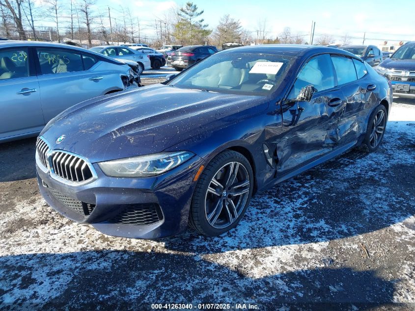 2020 BMW 840I Gran Coupe xDrive VIN: WBAGV4C01LCD97854 Lot: 41263040