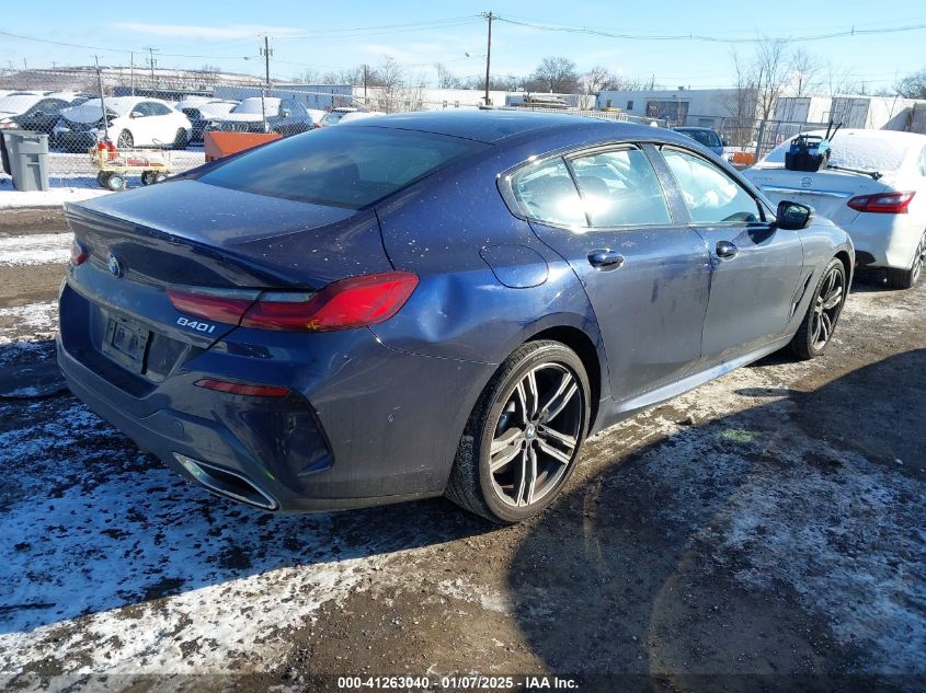 2020 BMW 840I Gran Coupe xDrive VIN: WBAGV4C01LCD97854 Lot: 41263040