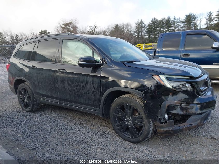 2020 Honda Pilot Awd Black Edition VIN: 5FNYF6H76LB033189 Lot: 41263808