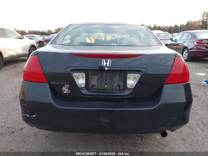 2007 Honda Accord 2.4 Ex VIN: 1HGCM56767A140224 Lot: 41263877