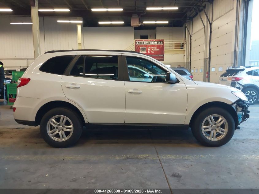 2012 Hyundai Santa Fe Gls VIN: 5XYZGDABXCG165045 Lot: 41265598