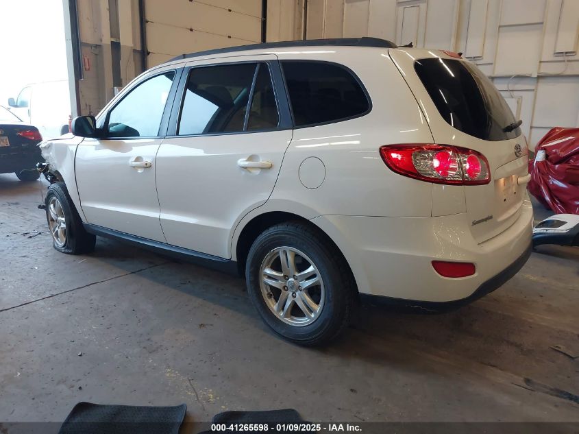 2012 Hyundai Santa Fe Gls VIN: 5XYZGDABXCG165045 Lot: 41265598