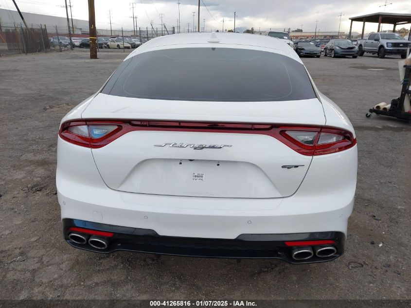 2018 Kia Stinger Gt1 VIN: KNAE45LC5J6040809 Lot: 41265816