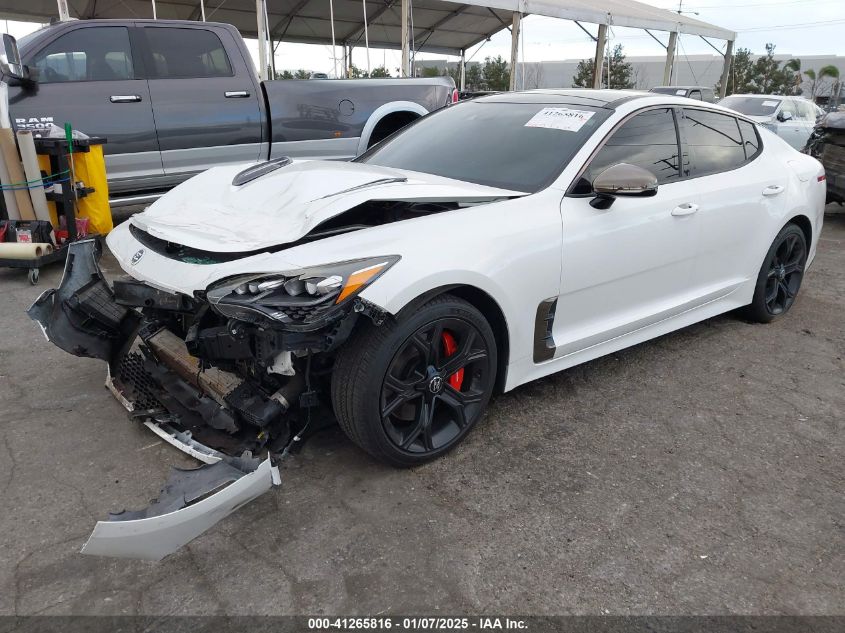 2018 Kia Stinger Gt1 VIN: KNAE45LC5J6040809 Lot: 41265816