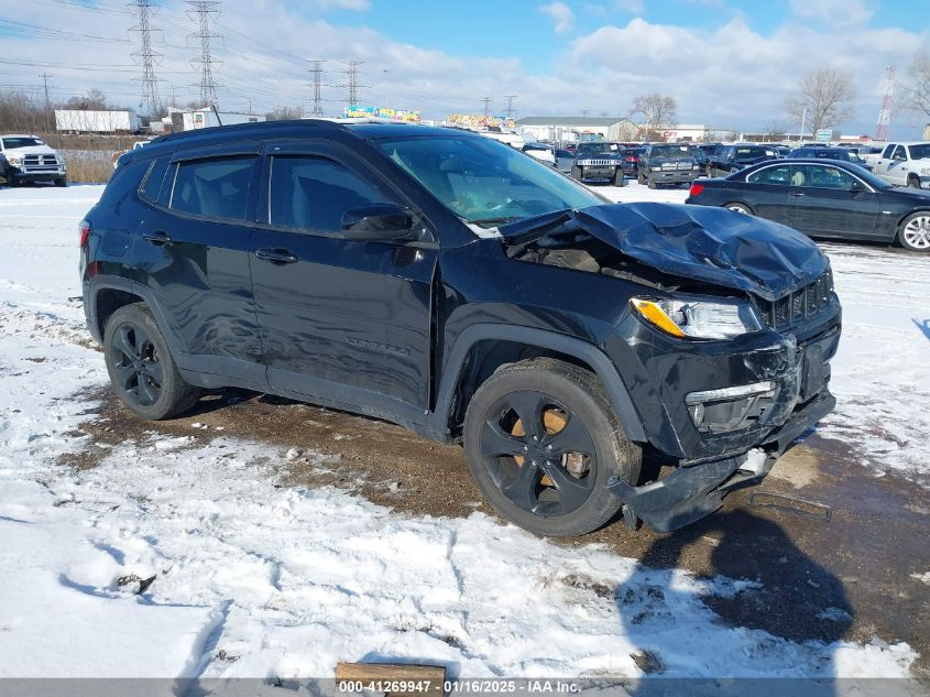 2018 Jeep Compass Altitude 4X4 VIN: 3C4NJDBB5JT456007 Lot: 41269947