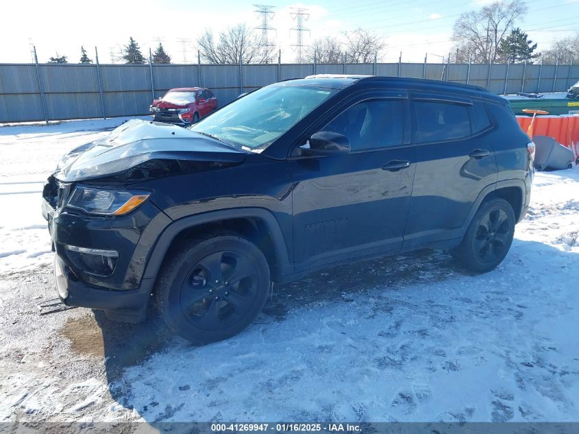 2018 Jeep Compass Altitude 4X4 VIN: 3C4NJDBB5JT456007 Lot: 41269947