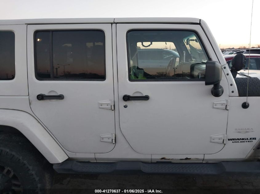 2010 Jeep Wrangler Unlimited Sahara VIN: 1J4BA5H15AL184376 Lot: 41270637