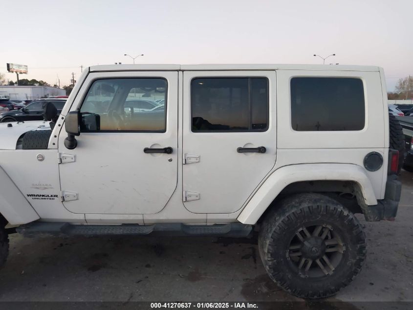 2010 Jeep Wrangler Unlimited Sahara VIN: 1J4BA5H15AL184376 Lot: 41270637