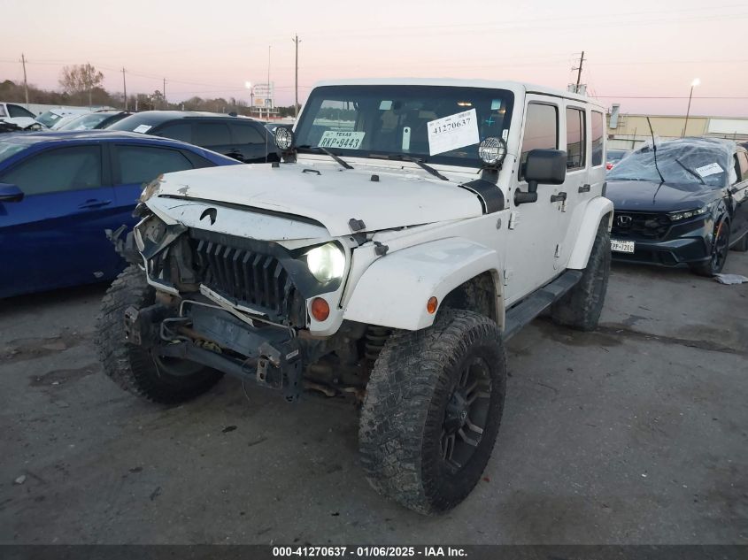 2010 Jeep Wrangler Unlimited Sahara VIN: 1J4BA5H15AL184376 Lot: 41270637