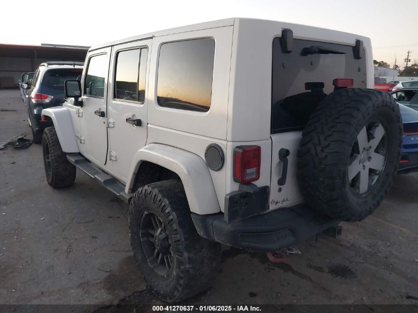 2010 Jeep Wrangler Unlimited Sahara VIN: 1J4BA5H15AL184376 Lot: 41270637