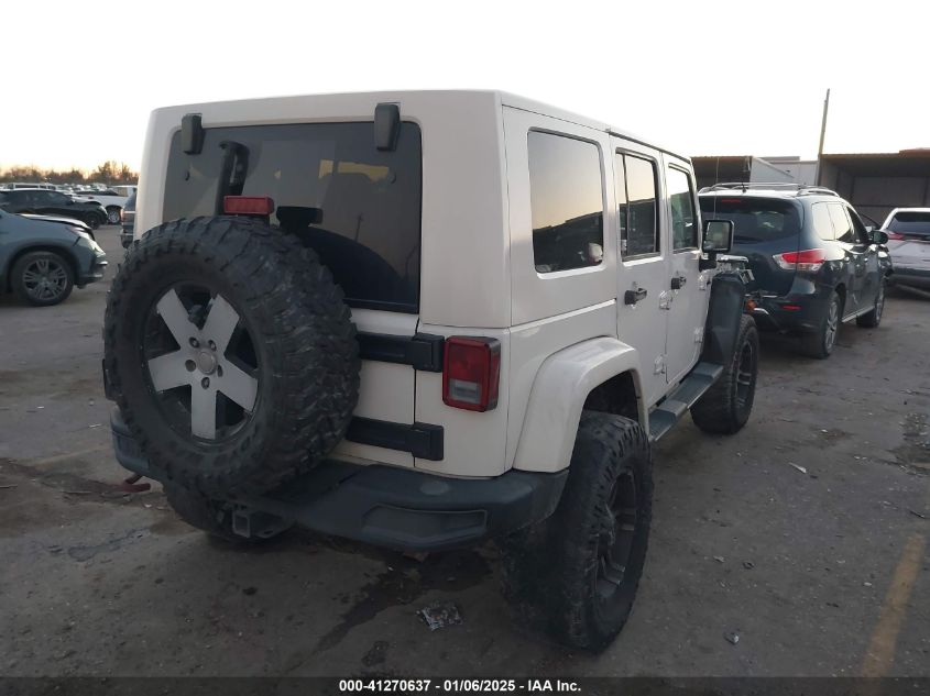 2010 Jeep Wrangler Unlimited Sahara VIN: 1J4BA5H15AL184376 Lot: 41270637