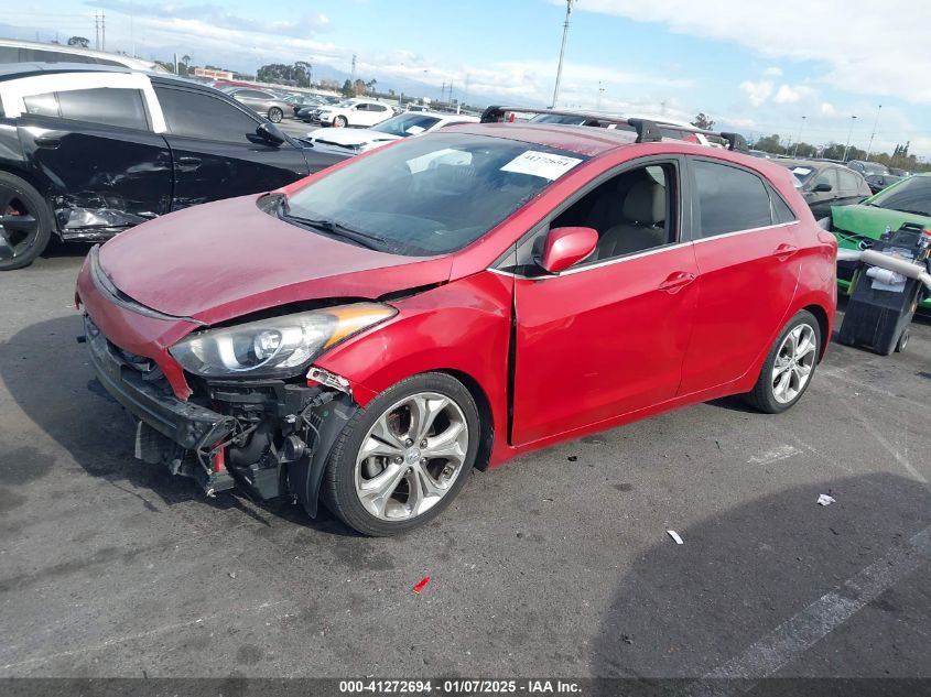 2014 Hyundai Elantra Gt VIN: KMHD35LH4EU220163 Lot: 41272694