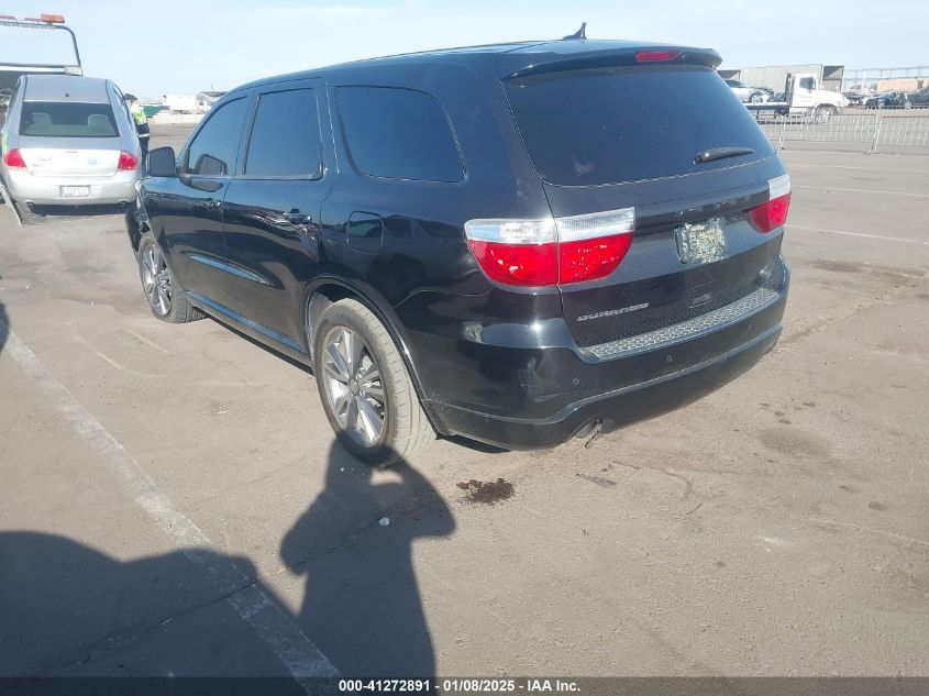 2013 Dodge Durango Sxt VIN: 1C4RDHAG9DC686131 Lot: 41272891