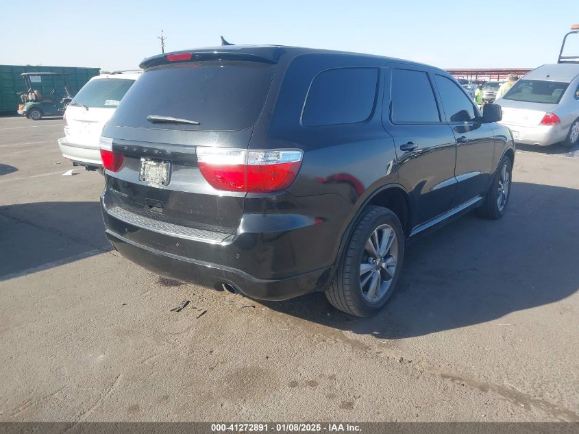 2013 Dodge Durango Sxt VIN: 1C4RDHAG9DC686131 Lot: 41272891