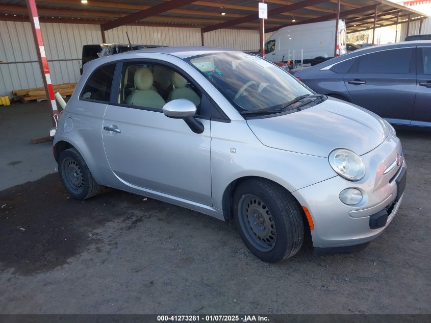 2013 Fiat 500 Pop VIN: 3C3CFFAR7DT531432 Lot: 41273281