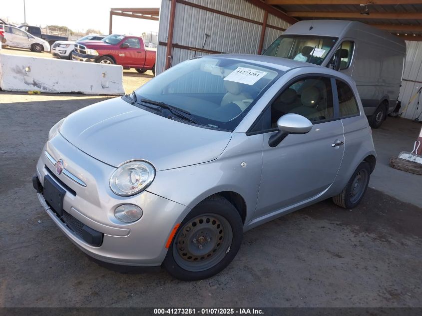 2013 Fiat 500 Pop VIN: 3C3CFFAR7DT531432 Lot: 41273281