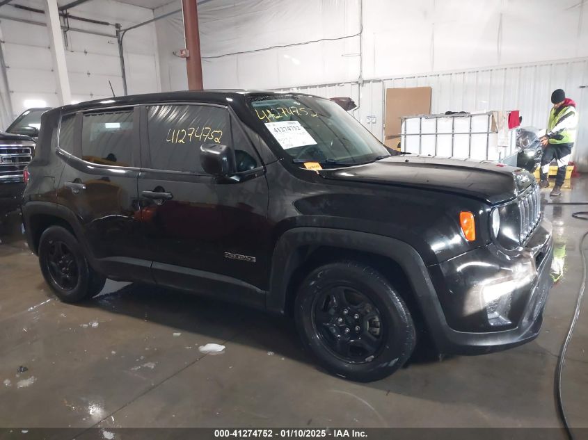 2021 Jeep Renegade Sport Fwd VIN: ZACNJCABXMPM29776 Lot: 41274752