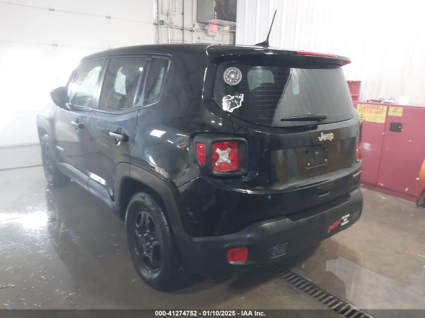 2021 Jeep Renegade Sport Fwd VIN: ZACNJCABXMPM29776 Lot: 41274752