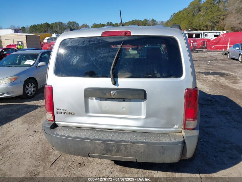 2007 Dodge Nitro Sxt VIN: 1D8GT28K97W642118 Lot: 41276172