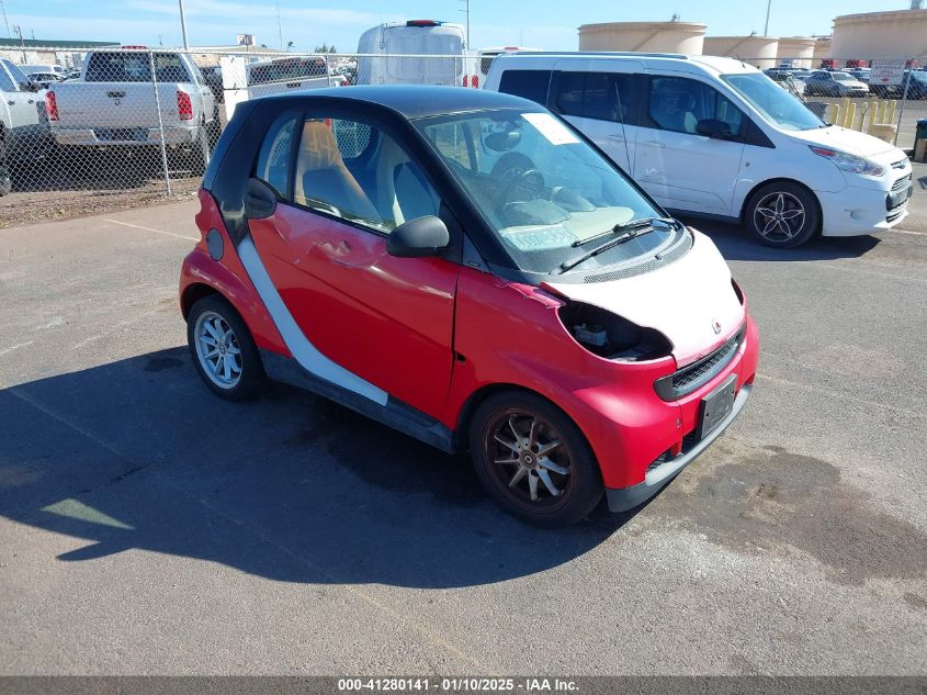 2009 Smart Fortwo Brabus/Passion/Pure VIN: WMEEJ31XX9K219695 Lot: 41280141