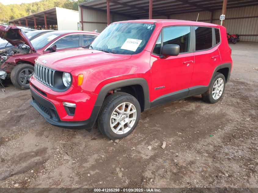 2023 Jeep Renegade Latitude 4X4 VIN: ZACNJDB1XPPP45100 Lot: 41285298