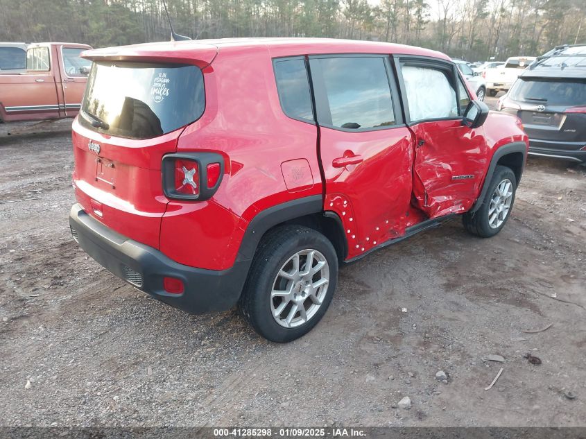 2023 Jeep Renegade Latitude 4X4 VIN: ZACNJDB1XPPP45100 Lot: 41285298