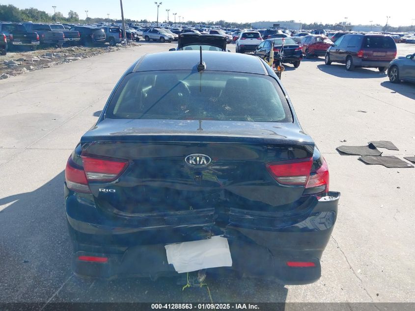 2020 Kia Rio Lx VIN: 3KPA24AD2LE358090 Lot: 41288563