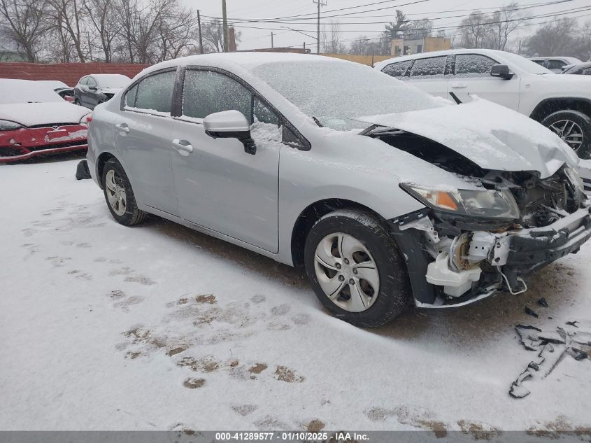 2015 Honda Civic Lx VIN: 2HGFB2F55FH536659 Lot: 41289577