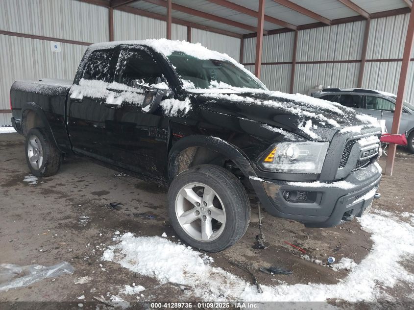 2019 Ram 1500 Classic Lone Star 4X2 6'4 Box VIN: 1C6RR6GT0KS706707 Lot: 41289736