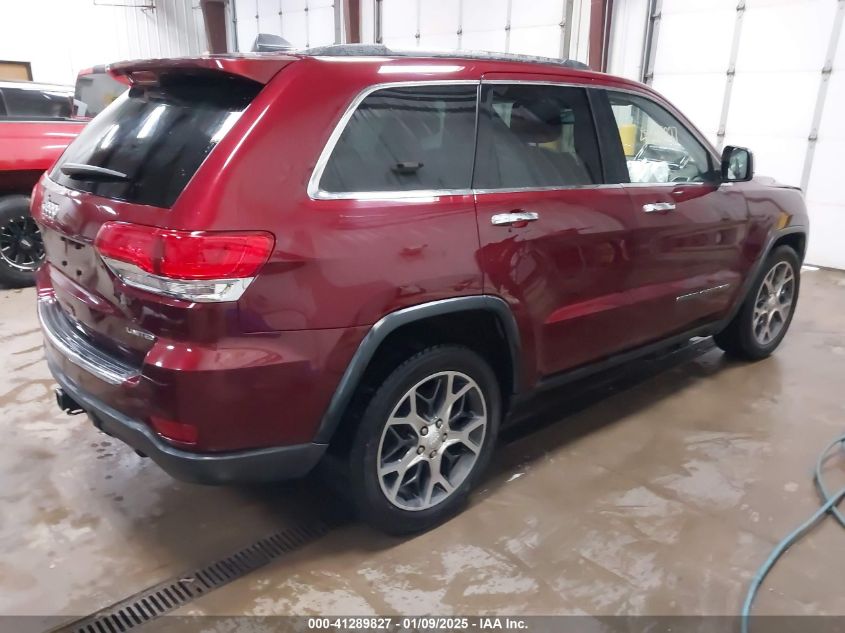 2019 Jeep Grand Cherokee Limited 4X4 VIN: 1C4RJFBG3KC784693 Lot: 41289827