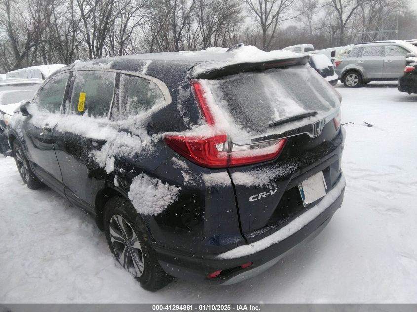 2017 Honda Cr-V Lx VIN: 2HKRW6H36HH219065 Lot: 41294881