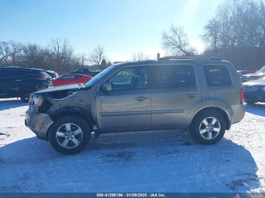 2011 Honda Pilot Ex-L VIN: 5FNYF4H53BB044541 Lot: 41296196