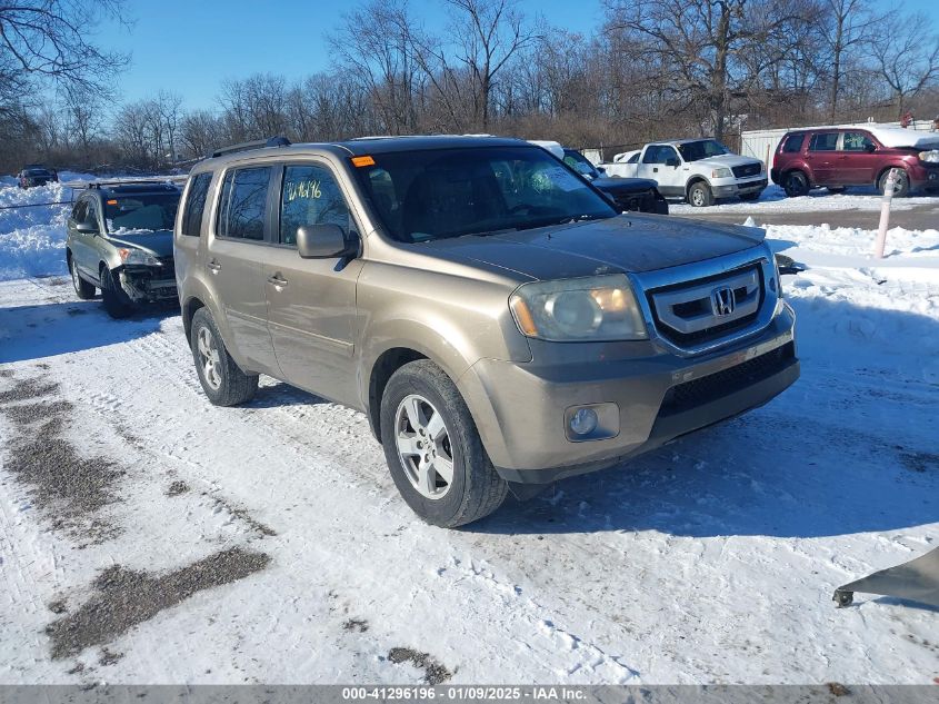 2011 Honda Pilot Ex-L VIN: 5FNYF4H53BB044541 Lot: 41296196