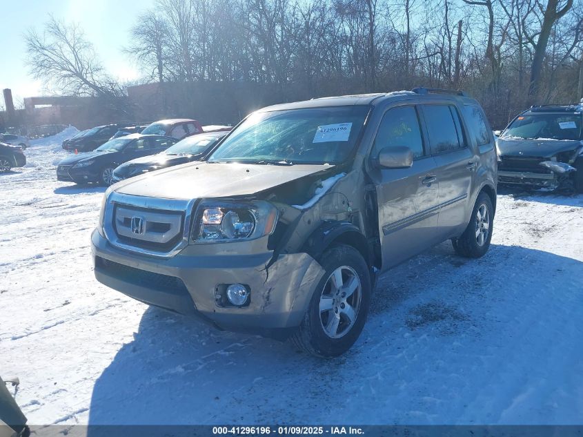 2011 Honda Pilot Ex-L VIN: 5FNYF4H53BB044541 Lot: 41296196