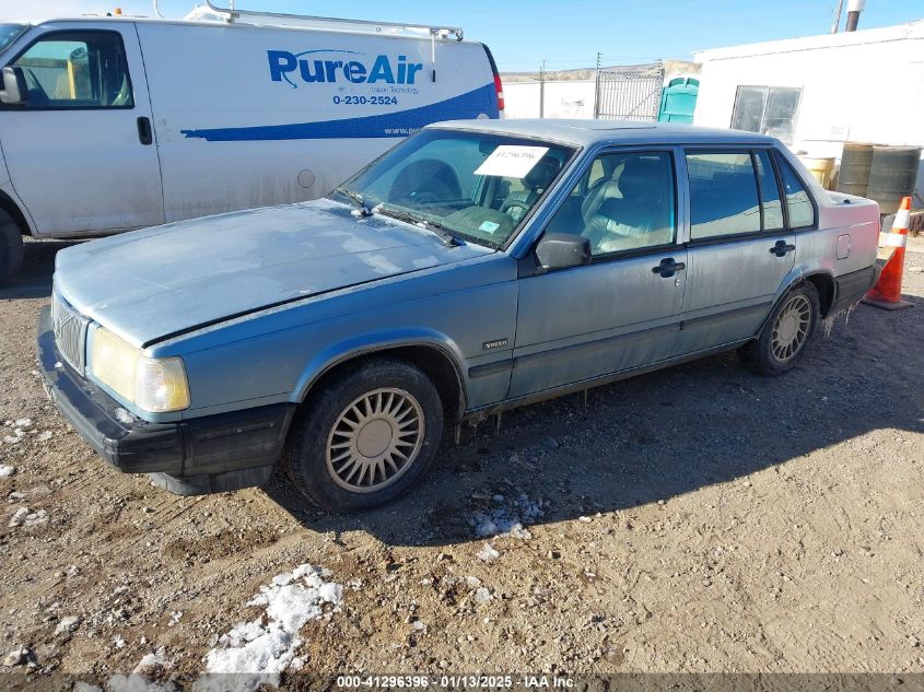 1993 Volvo 940 VIN: YV1JS8839P1112547 Lot: 41296396