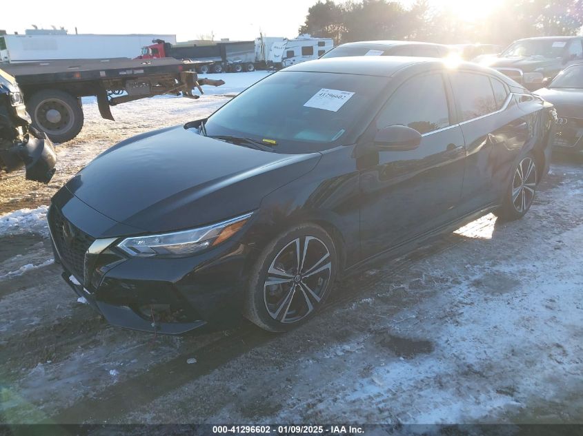 2020 Nissan Sentra Sr Xtronic Cvt VIN: 3N1AB8DV7LY207680 Lot: 41296602