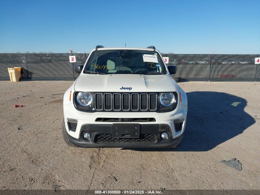 2022 Jeep Renegade Latitude 4X4 VIN: ZACNJDB10NPN70661 Lot: 41300800