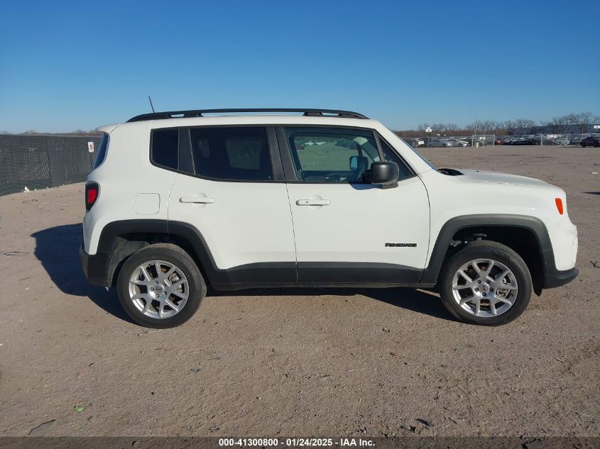 2022 Jeep Renegade Latitude 4X4 VIN: ZACNJDB10NPN70661 Lot: 41300800