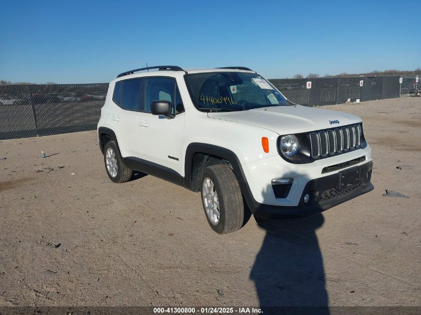 2022 Jeep Renegade Latitude 4X4 VIN: ZACNJDB10NPN70661 Lot: 41300800