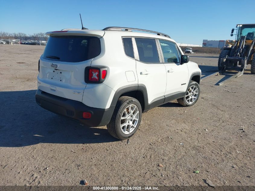 2022 Jeep Renegade Latitude 4X4 VIN: ZACNJDB10NPN70661 Lot: 41300800