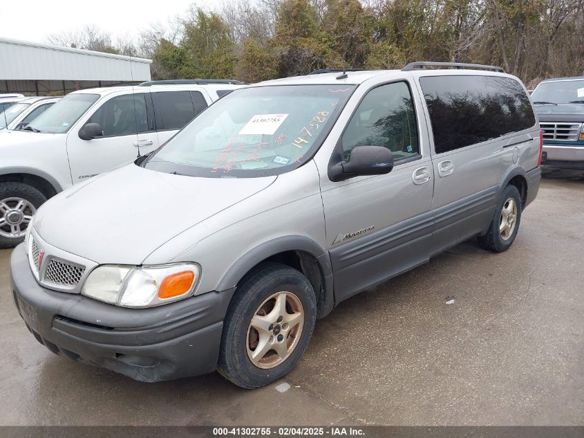 2004 Pontiac Montana M16 W/1Sa Pkg. VIN: 1GMDX03E54D147588 Lot: 41302755