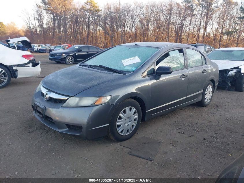 2010 Honda Civic Vp VIN: 2HGFA1F37AH311339 Lot: 41305287