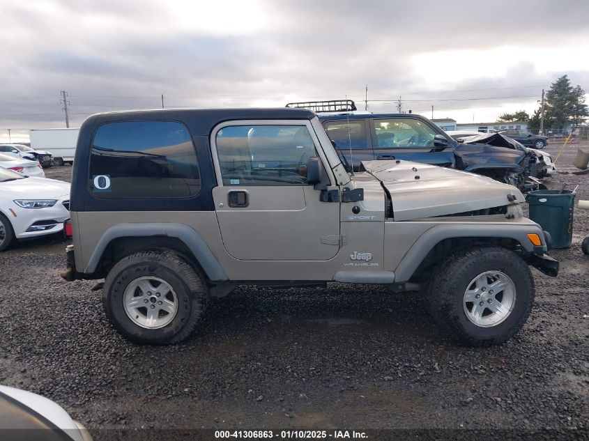 2004 Jeep Wrangler Sport VIN: 1J4FA49S94P711531 Lot: 41306863