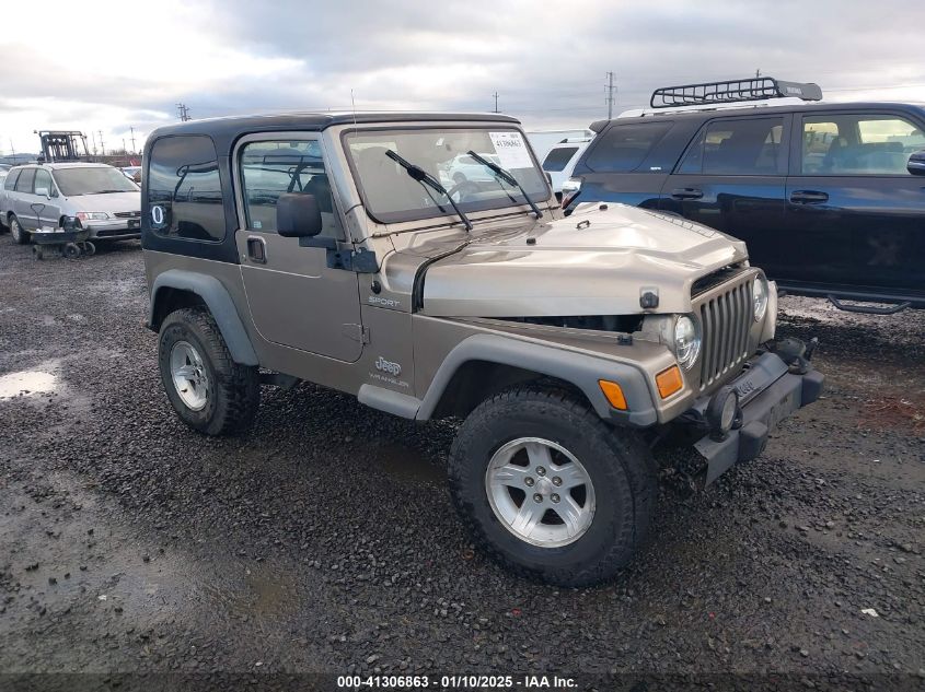 2004 Jeep Wrangler Sport VIN: 1J4FA49S94P711531 Lot: 41306863