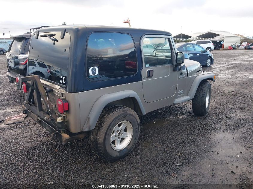 2004 Jeep Wrangler Sport VIN: 1J4FA49S94P711531 Lot: 41306863