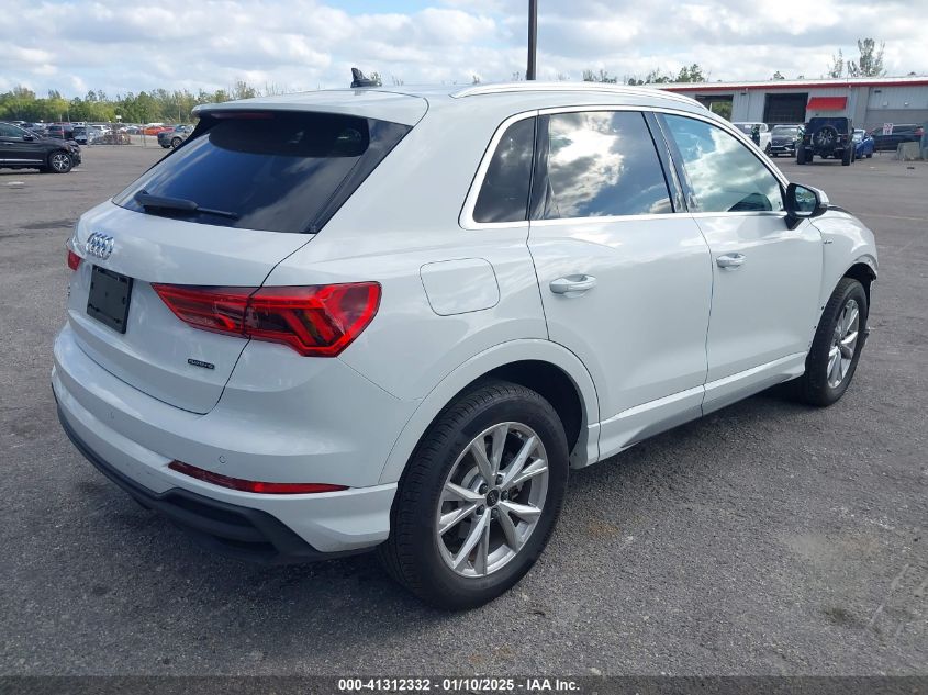 2024 Audi Q3 Premium 45 Tfsi S Line Quattro Tiptronic VIN: WA1DECF35R1043322 Lot: 41312332